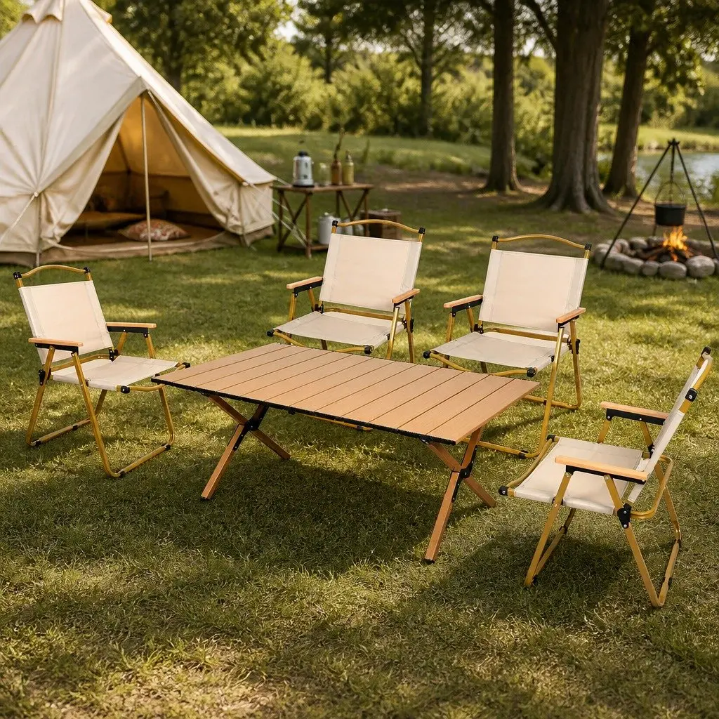 Camping Table and Chair Set