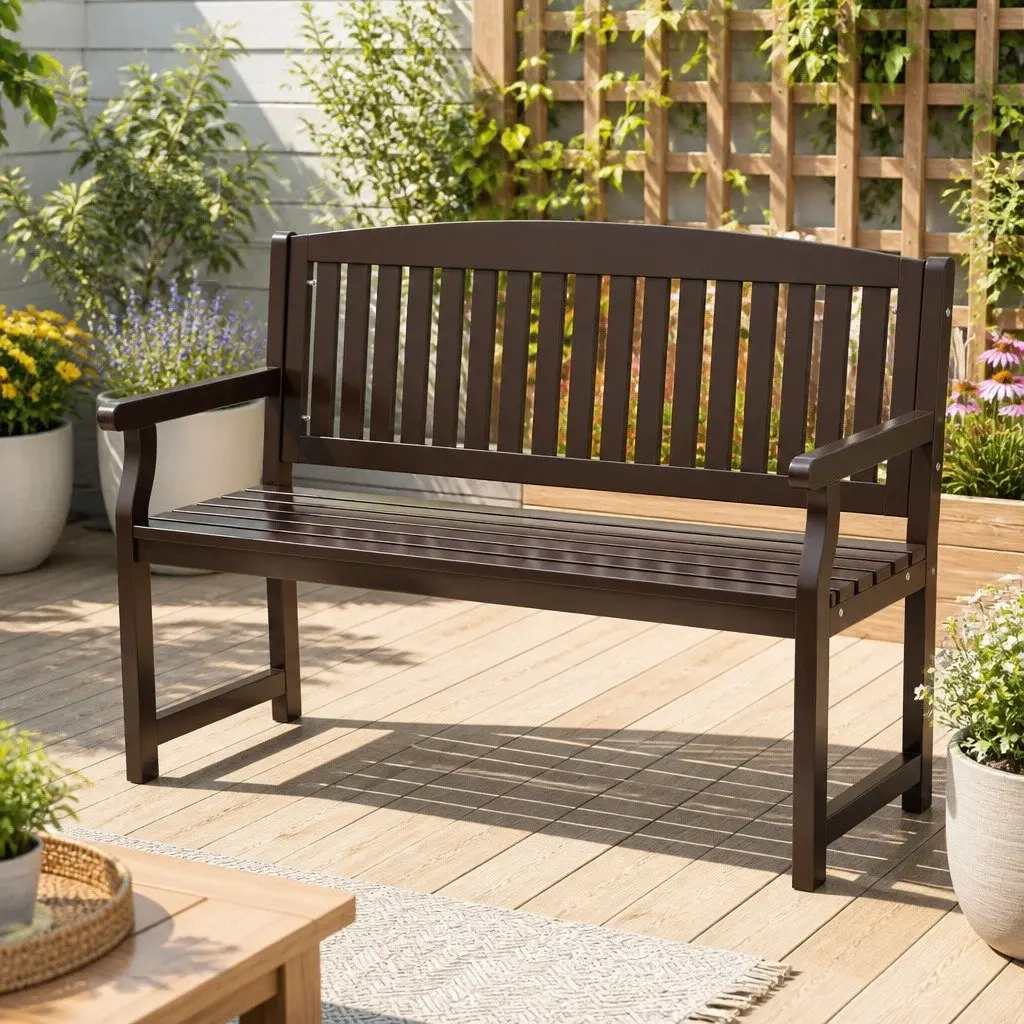2-Seater Outdoor Bench