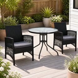 Friendly 3 Piece Outdoor Bistro Set for Your Space
