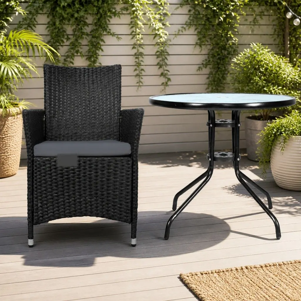 3PC Bistro Set for Outdoor Enjoyment