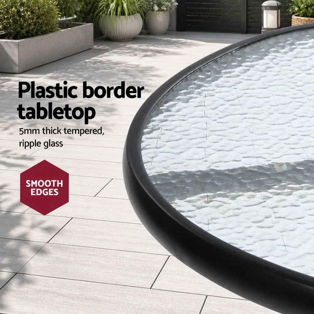 3PC Bistro Set for Outdoor Enjoyment