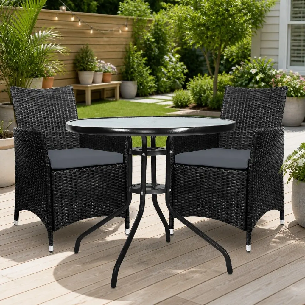 3PC Bistro Set for Outdoor Enjoyment
