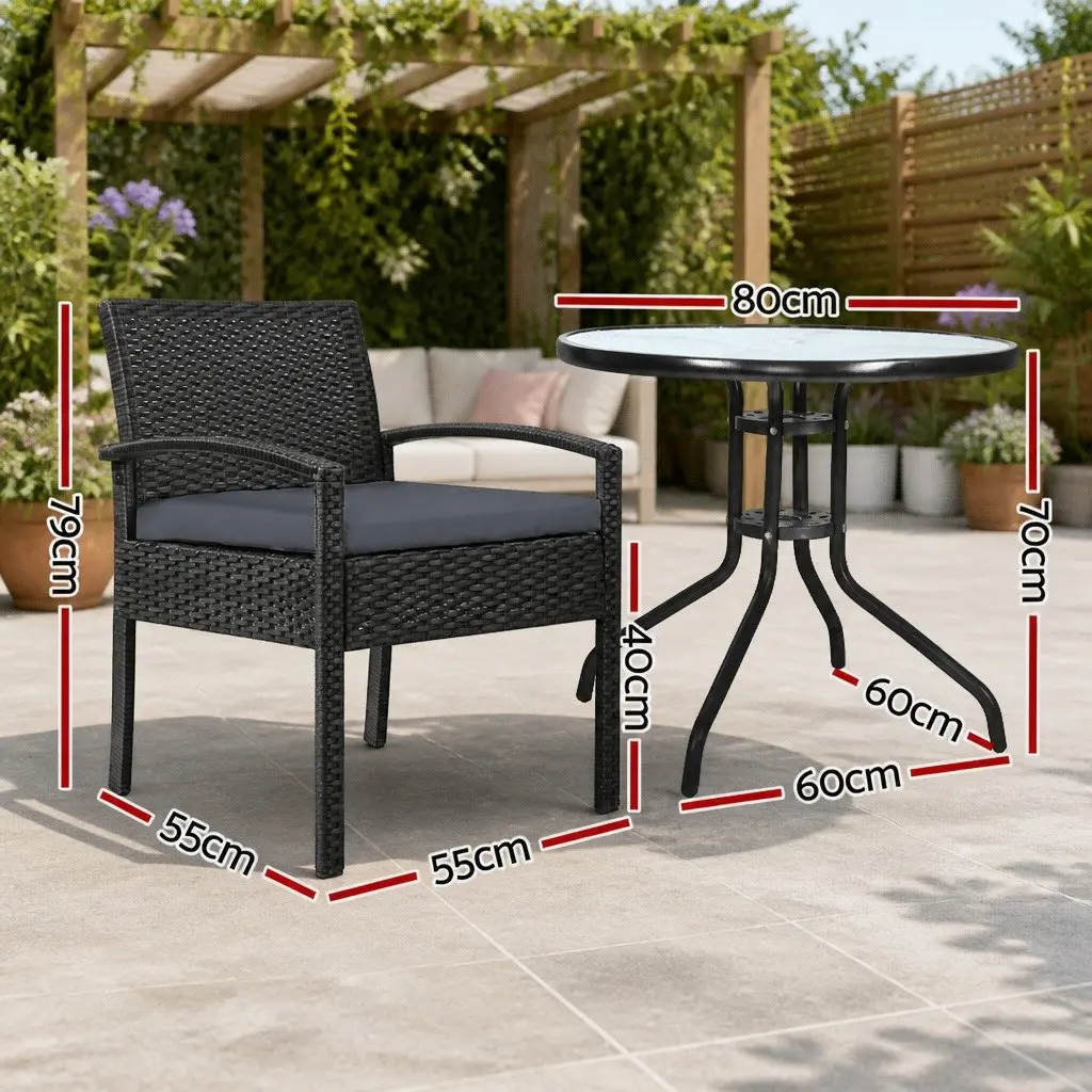3-Piece Bistro Set