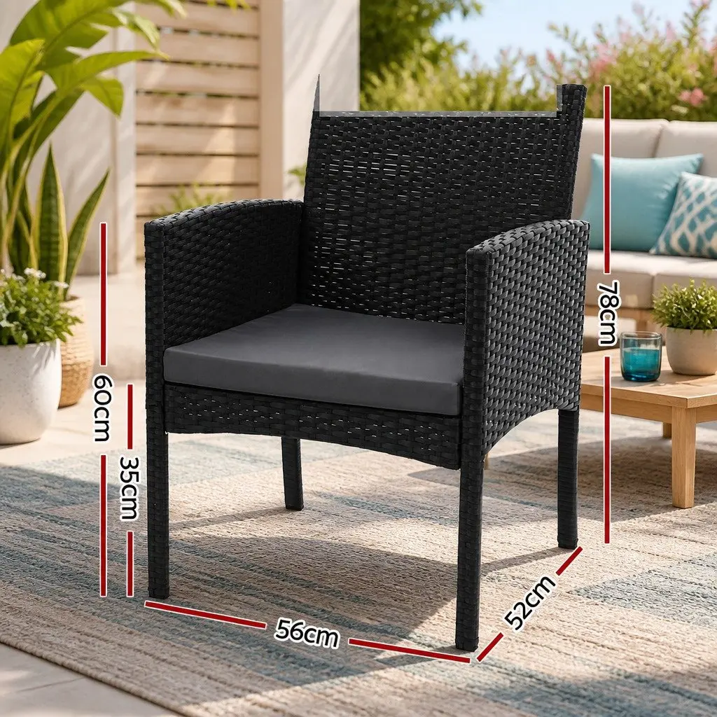 2PC Patio Chairs