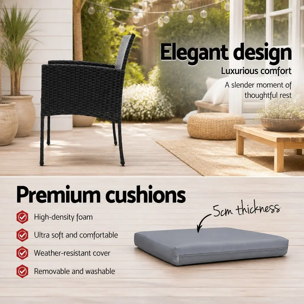 2PC Patio Chairs