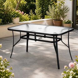 Concise and Durable Outdoor Dining Table 140cm