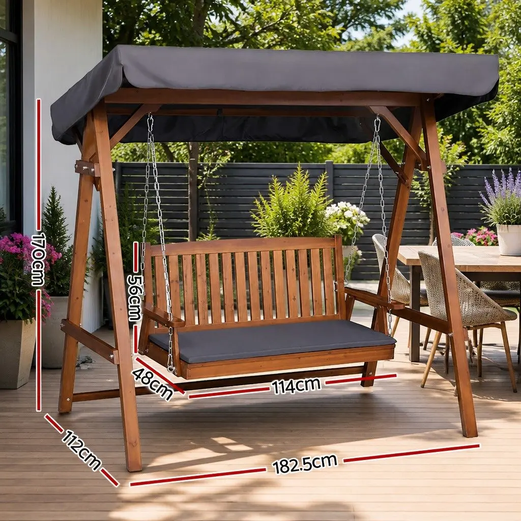 3 Seater Garden Swing Chair