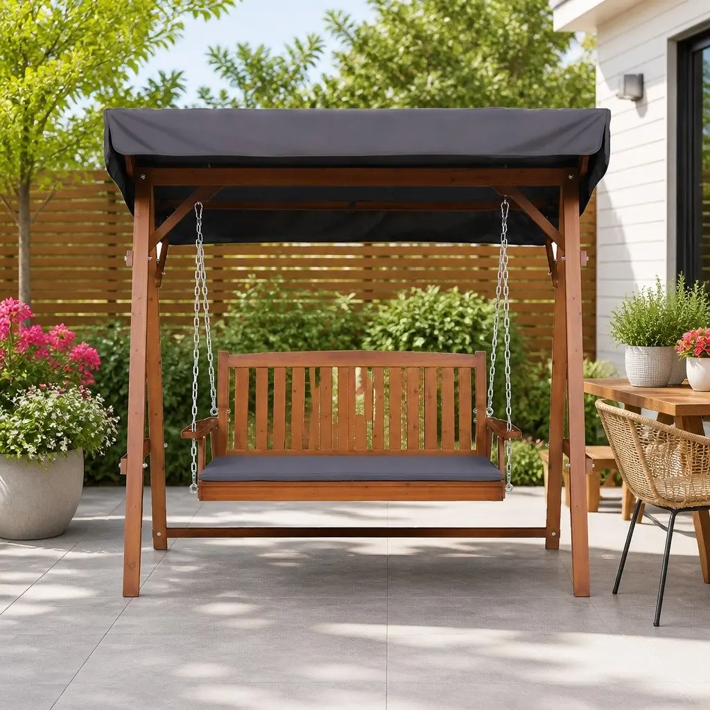 3 Seater Garden Swing Chair