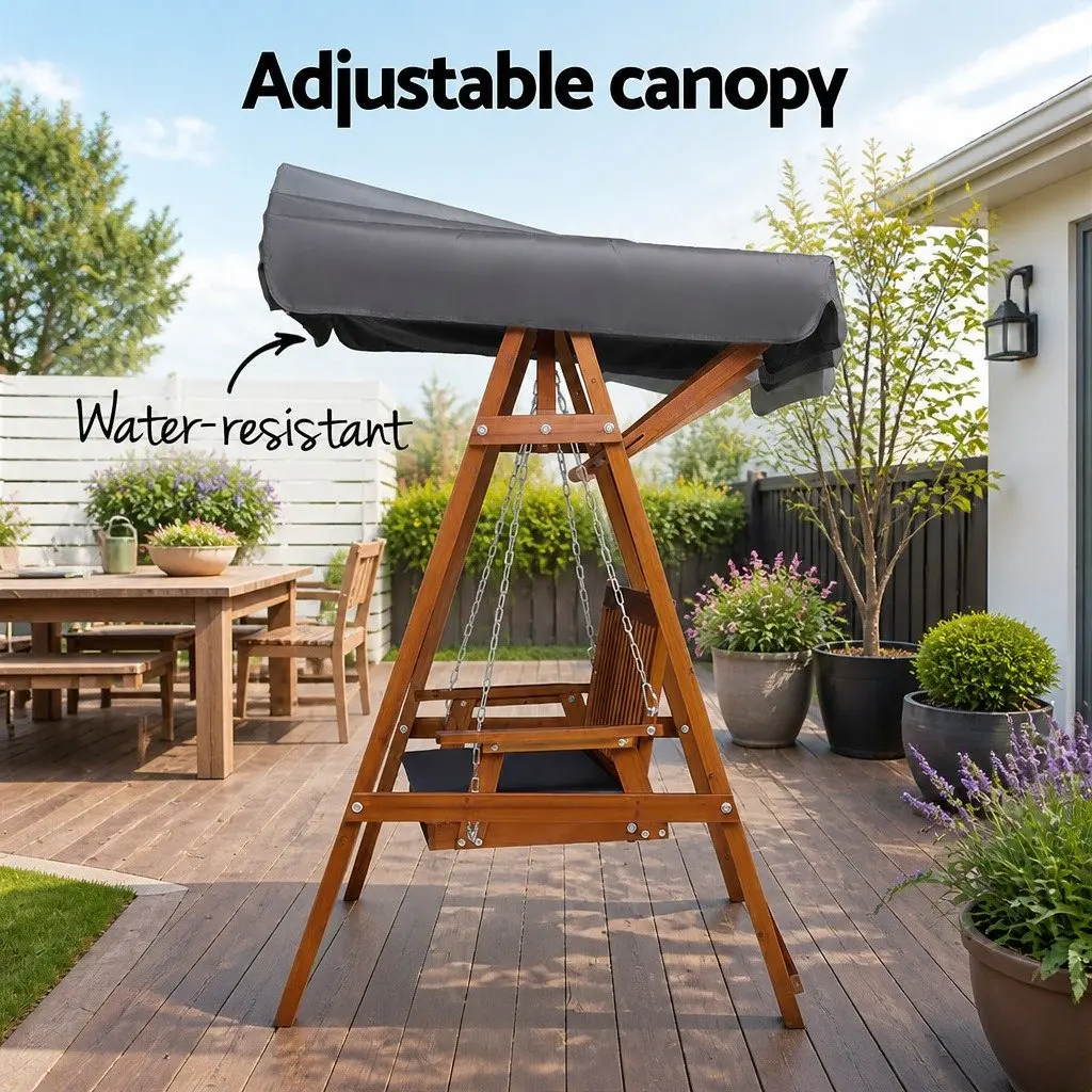 3 Seater Garden Swing Chair