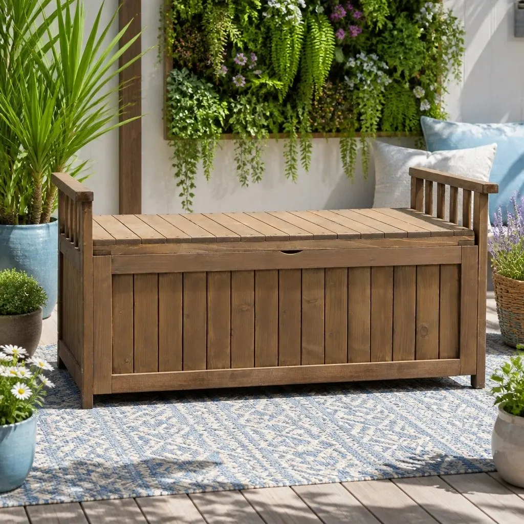 Outdoor Storage Bench Box