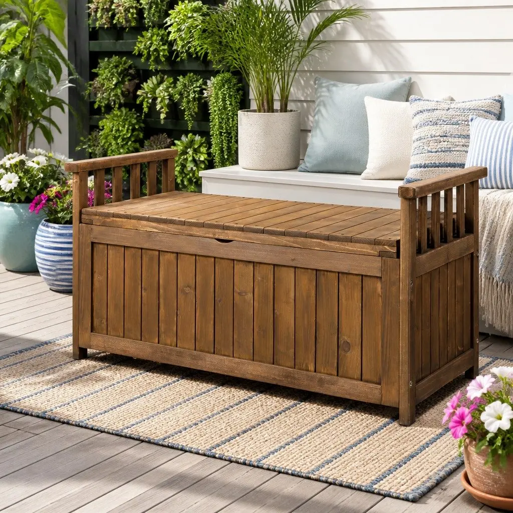 Outdoor Storage Bench Box