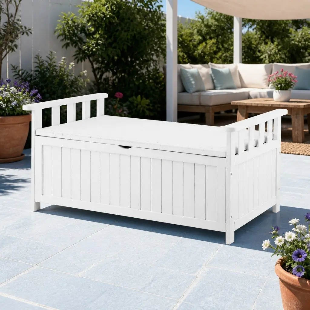 Outdoor Storage Bench for Easy Organization