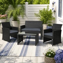 4 Piece Outdoor Sofa Set - Quality Meets Style