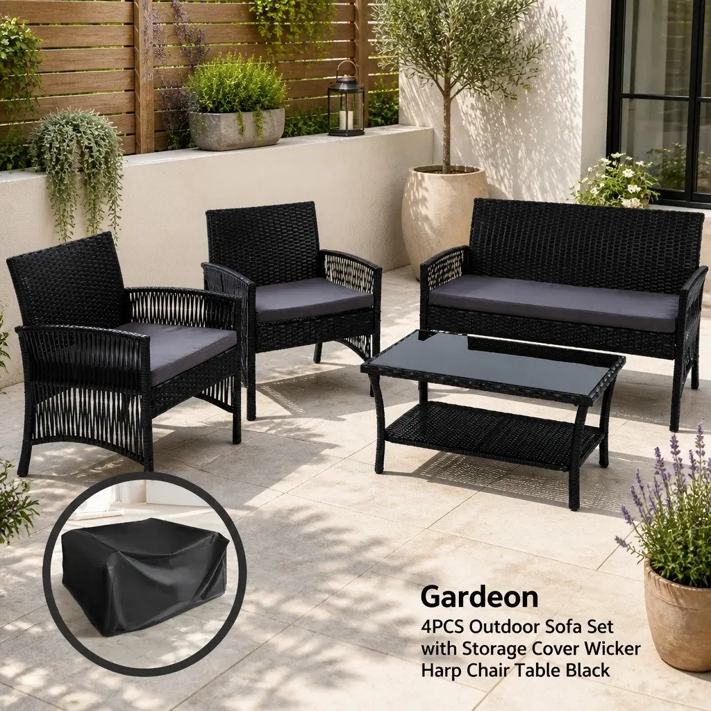 4-Piece Outdoor Sofa Set