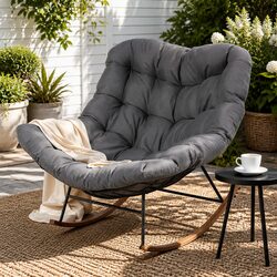 Outdoor Rocking Chair: Strong and Comfortable