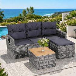 Your New 5-Piece Outdoor Sofa Set Awaits You