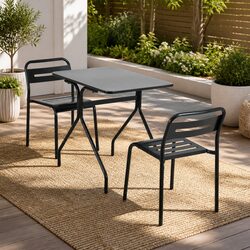 Compact 3-Piece Bistro Set for Your Outdoor Area