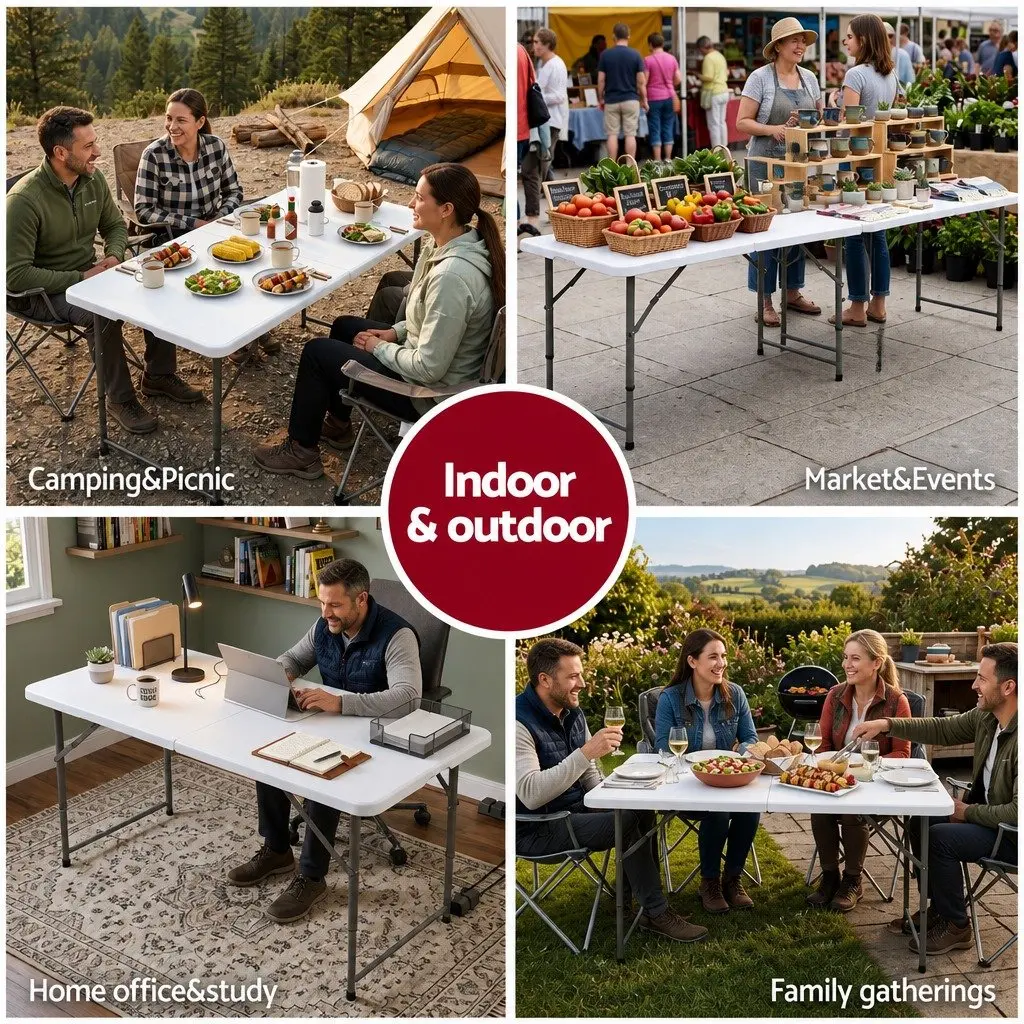123cm Folding Table