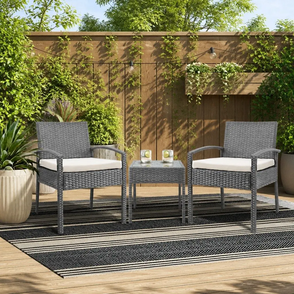 3PC Patio Lounge Set