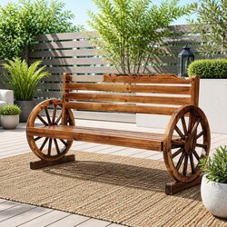 Reliable and Simple 3-Seater Outdoor Bench