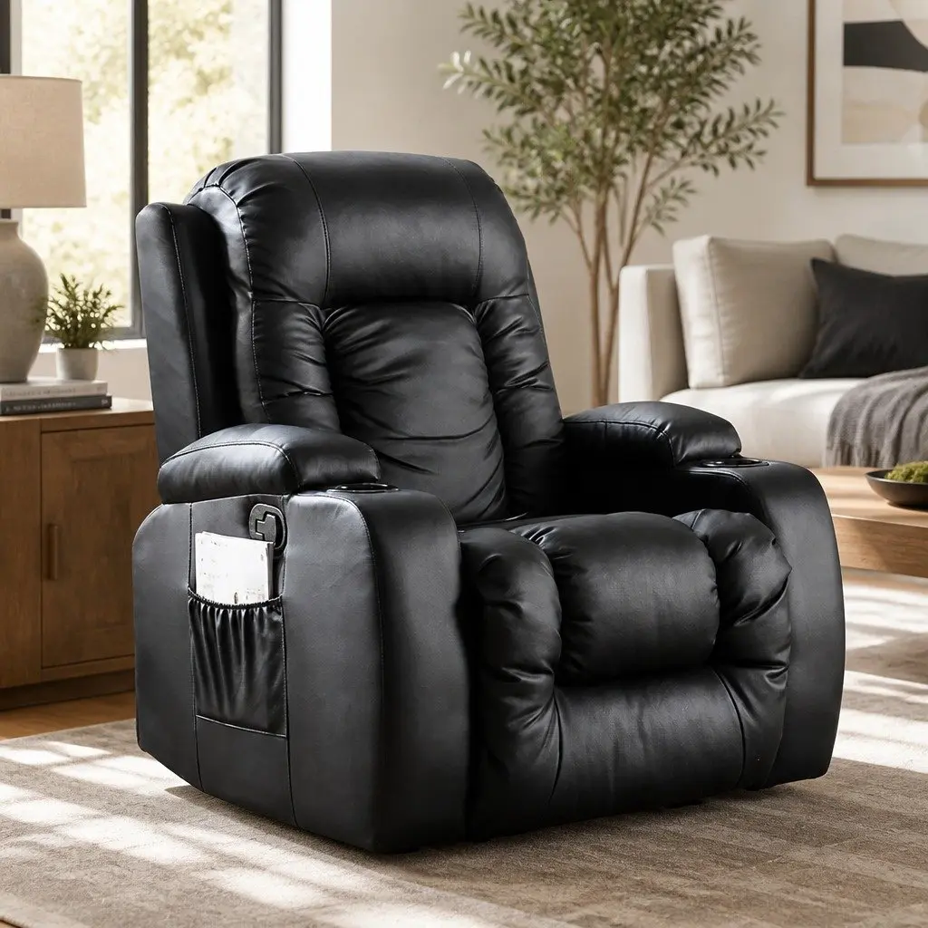 Electric Recliner Chair with 8 Point Massage