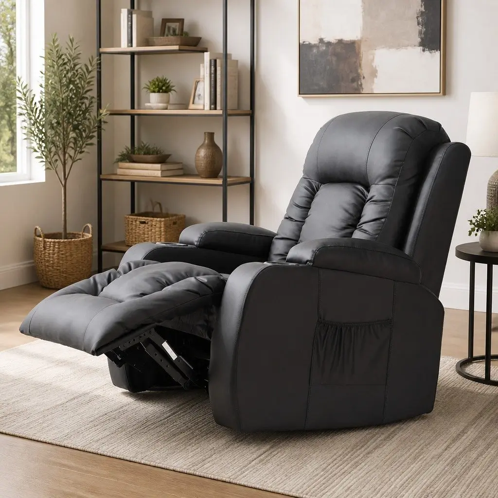 Electric Recliner Chair with 8 Point Massage