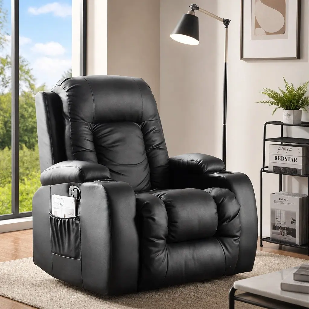 Electric Recliner Chair with 8 Point Massage
