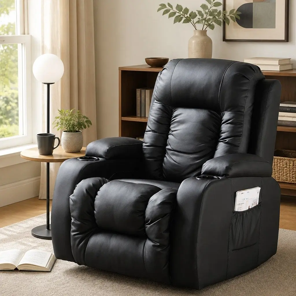 Electric Recliner Chair with 8 Point Massage