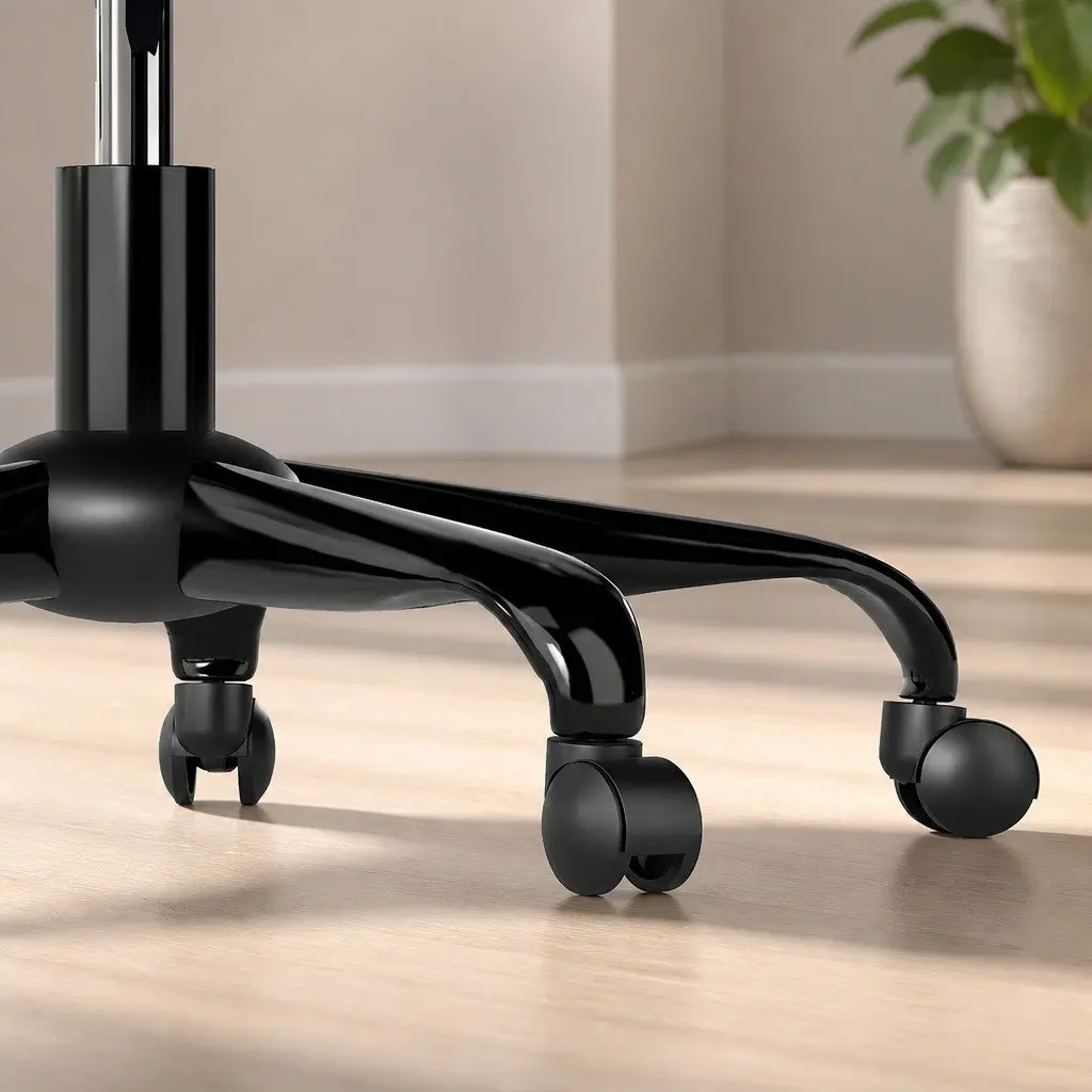 Office Chair Black Ergonomic High Back Reclining Swivel with Adjustable Lumbar Pillow