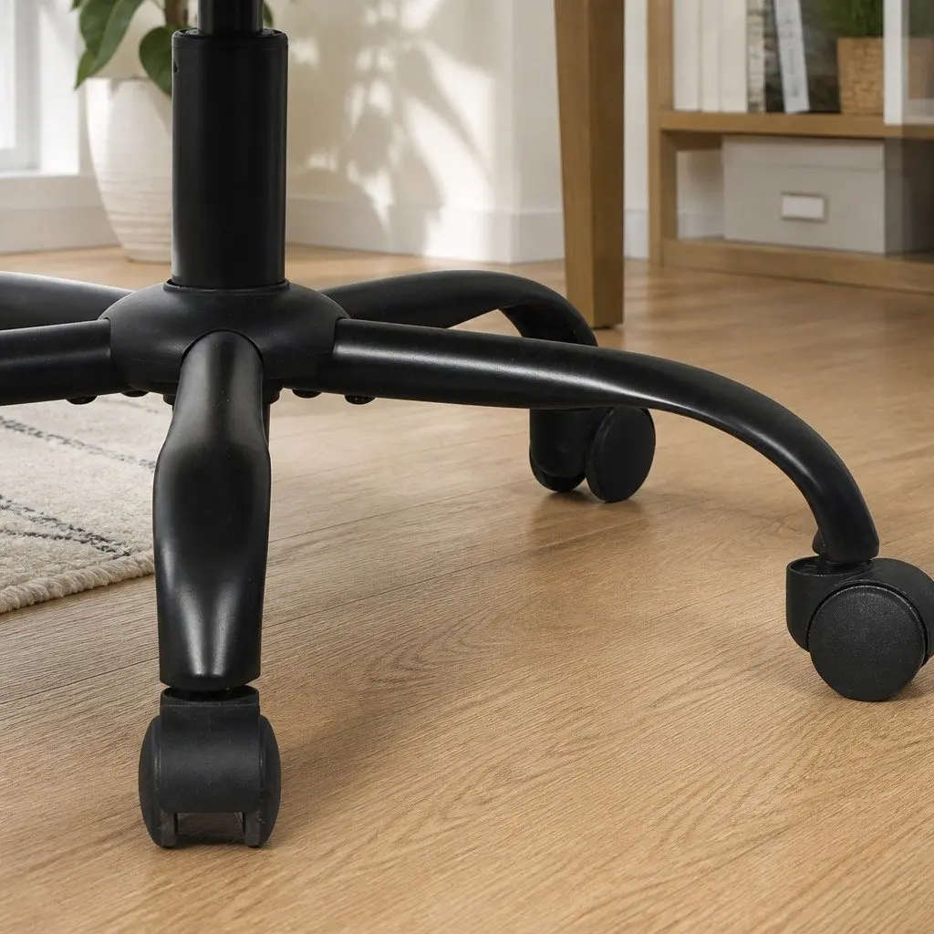 Ergonomic Office Chair Dark Grey High-Back Adjustable Reclining with Footrest 360° Swivel