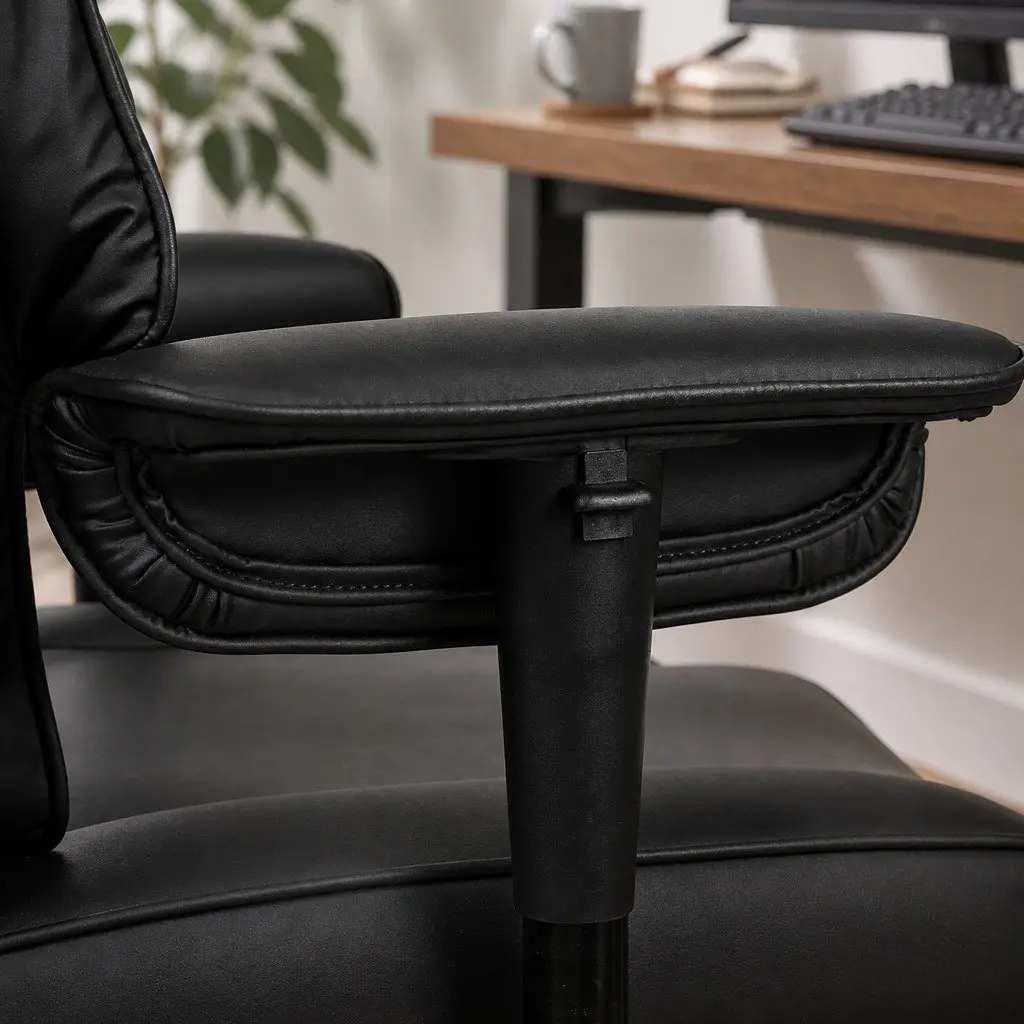 Heavy Duty Office Chair Tall High Back Reclining Computer Work Seat Swivel