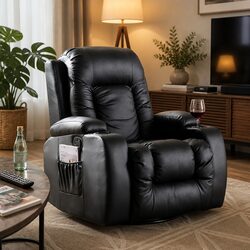 Massage Recliner Chair: Compact Comfort with Style