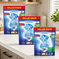 Efficient 3 in 1 Active Laundry Capsules - 180 Capsules