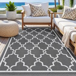 Concise 152x244cm Outdoor Rug for Versatile Use