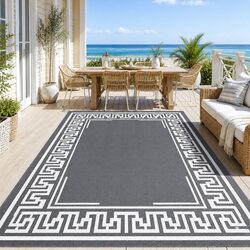 274x366cm Outdoor Rug: Durable and Stylish