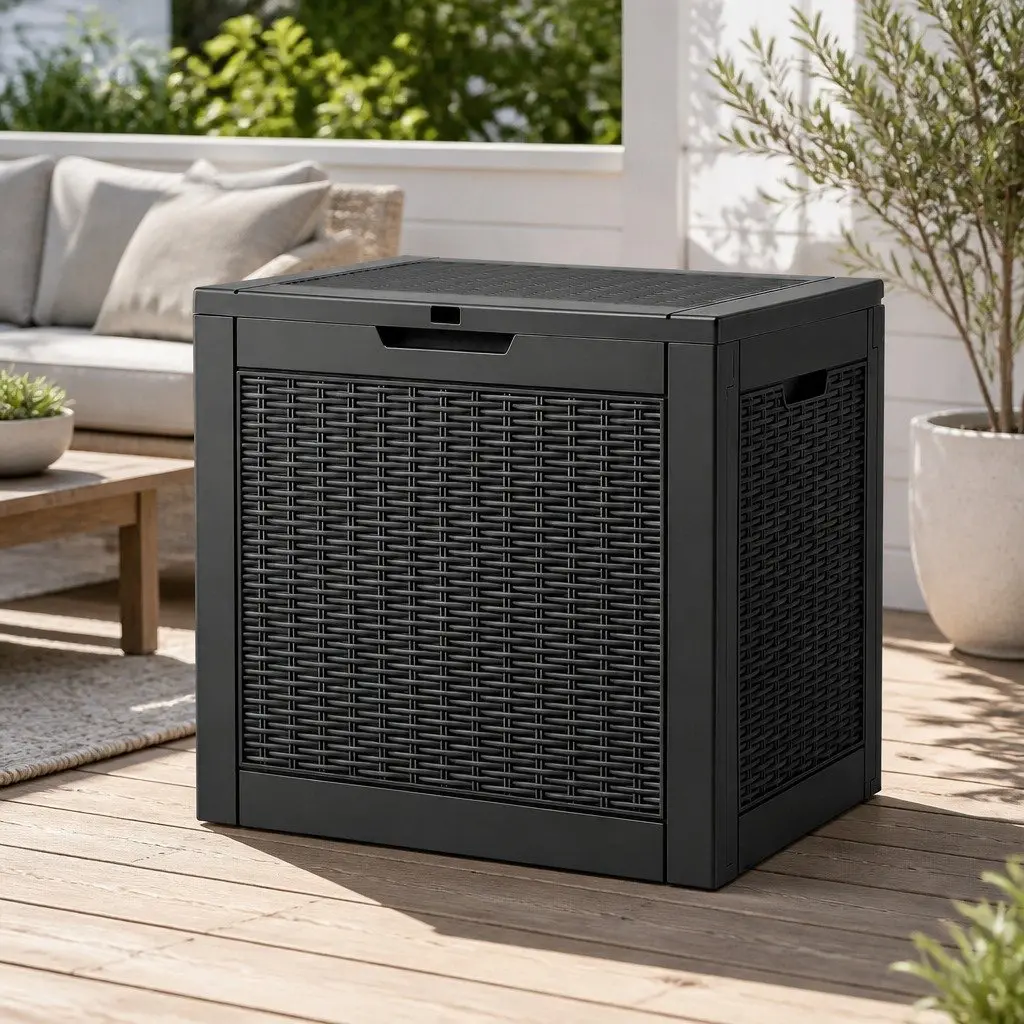 Outdoor Storage Box with Ample 118L Space