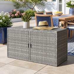 Compact and Functional Outdoor Storage Cabinet