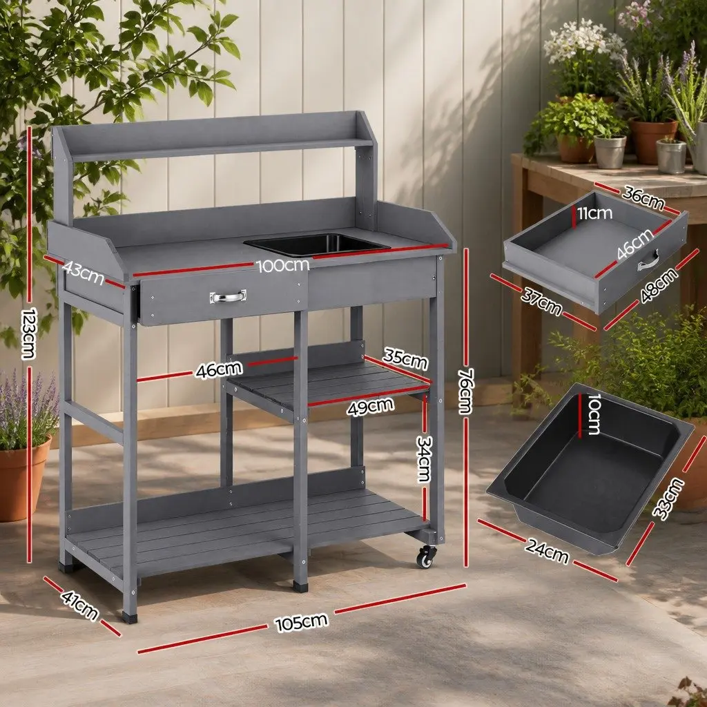 Outdoor Potting Bench
