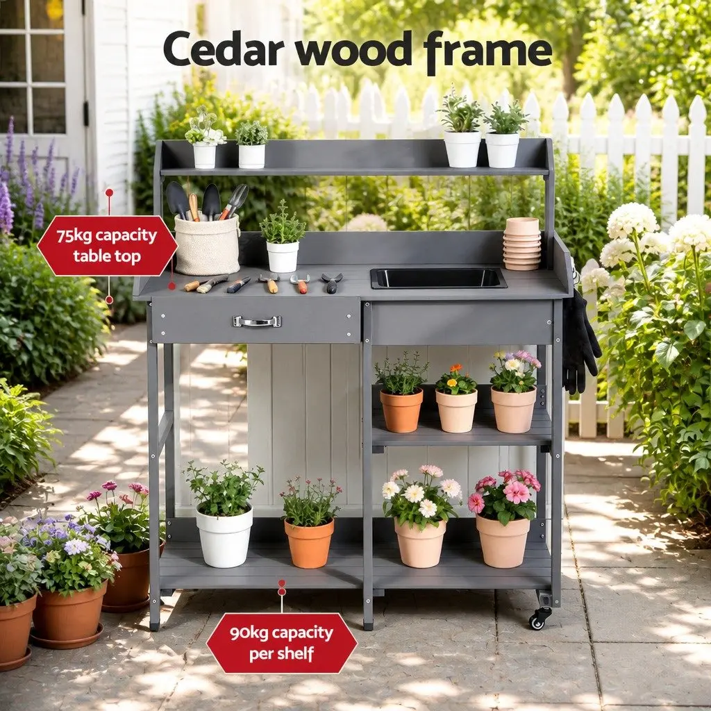 Outdoor Potting Bench