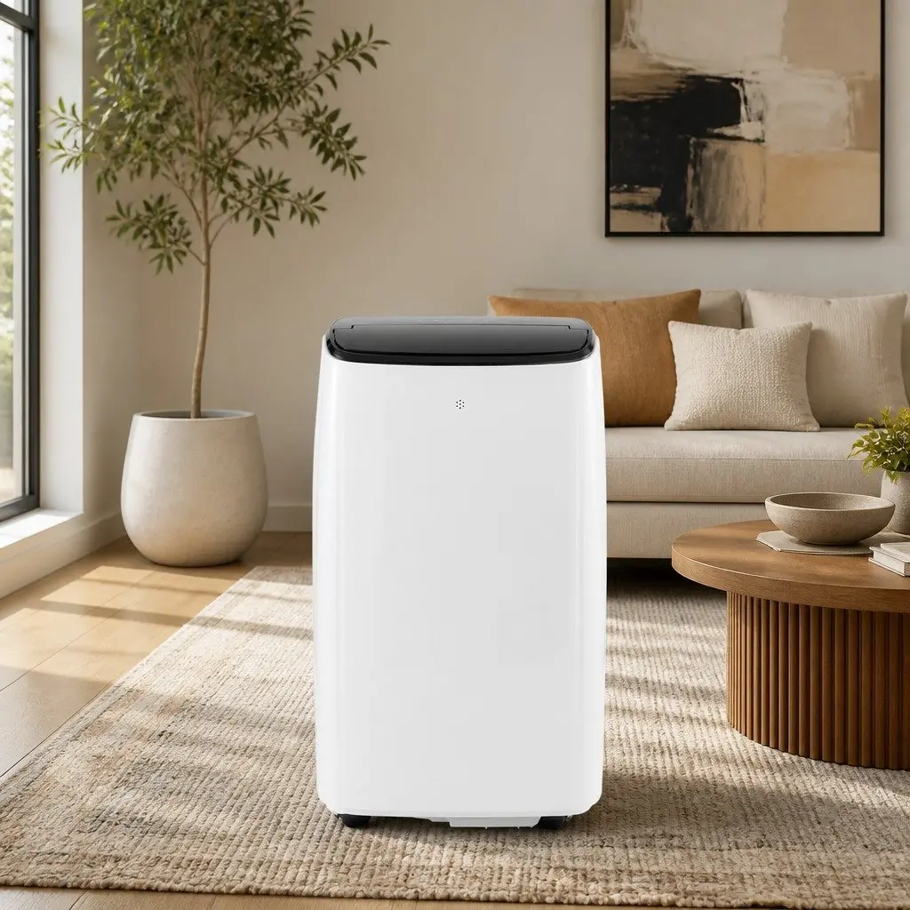 Portable Air Conditioner White 7000BTU WiFi Smart Remote Control 3-in-1 Cool Fan Dry Mode