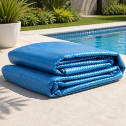 Efficient 400 Micron Solar Pool Cover, Easy Installation