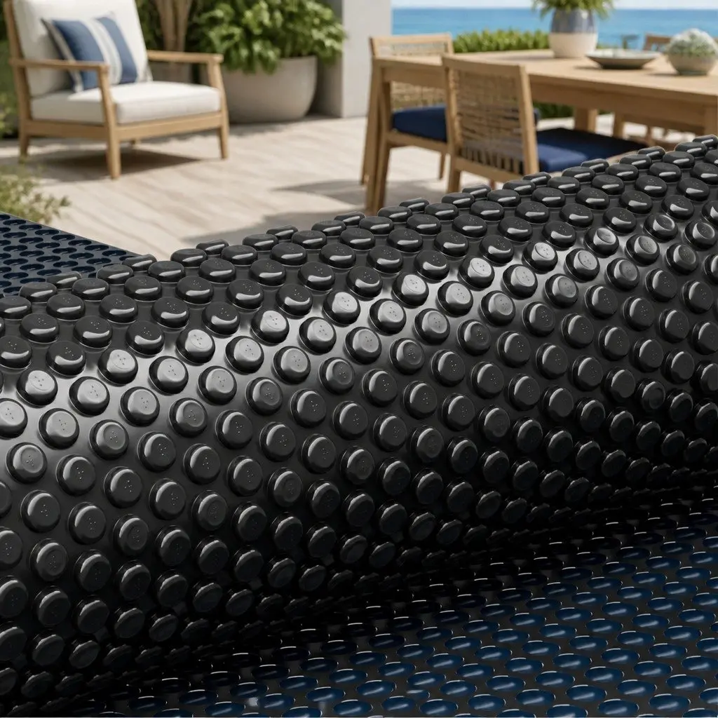 Pool Cover Blue Black 10x4m 600 Micron Solar Blanket Heat Retention Bubble
