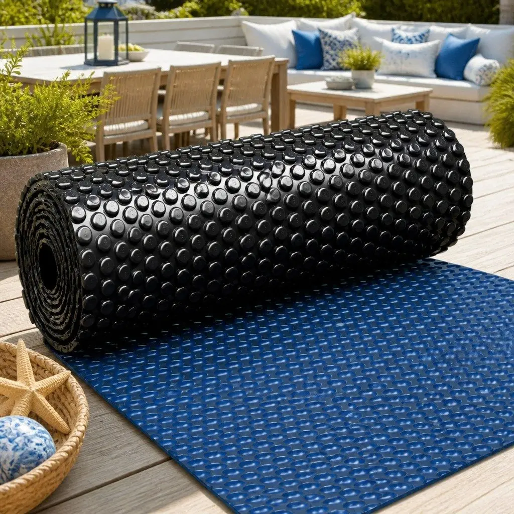 Pool Cover Blue Black 10x4m 600 Micron Solar Blanket Heat Retention Bubble