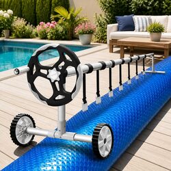 Compact and Efficient Solar Pool Cover System
