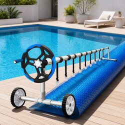 Efficient 11x4.8m Pool Cover with Aluminium Roller