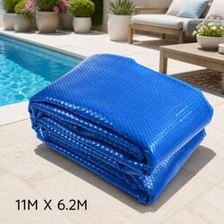 Compact 11M x 6.2M Solar Pool Cover for Efficient Heating