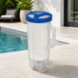 Pool Leaf Canister Suction Large Capacity Debris Catcher Filter Trap System