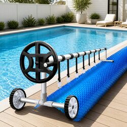 7x4m Solar Pool Cover: Simple and Effective Design