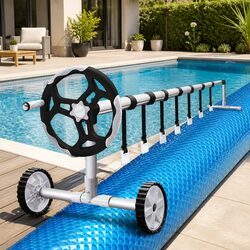 Concise 8x4.2m Solar Blanket Pool Cover with Aluminium Roller