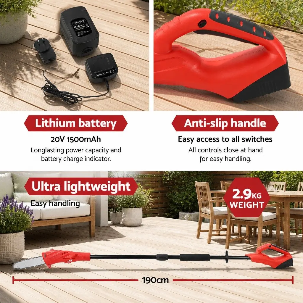 20V Cordless Pole Chainsaw